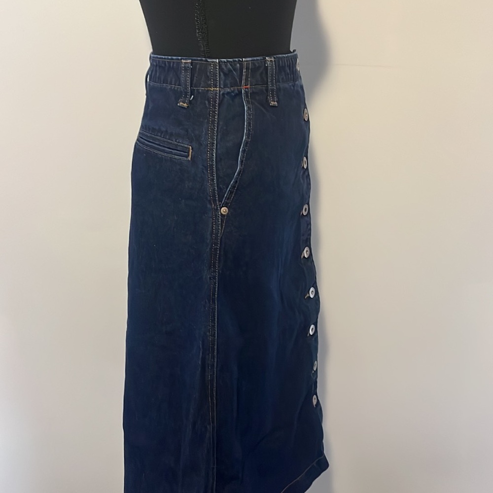 Long Denim Skirt - Ines De La Fressange - Picture 2 of 6